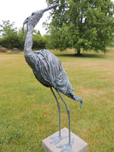 Load image into Gallery viewer, Large Garden Heron using Grey Paverpol
