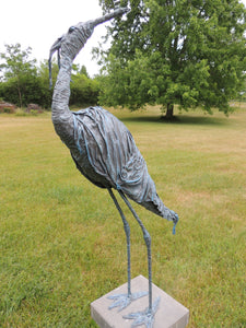 Large Garden Heron using Grey Paverpol